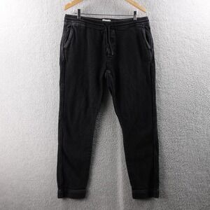 Taylor Stitch Men's Charcoal APRES Textured Jogger Pants Size XL